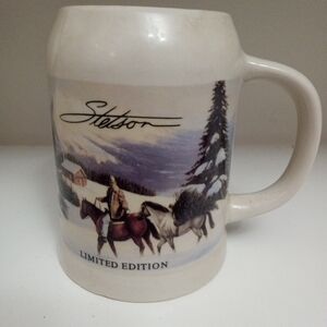Stetson Limited Edition Mug - White and Multicolor